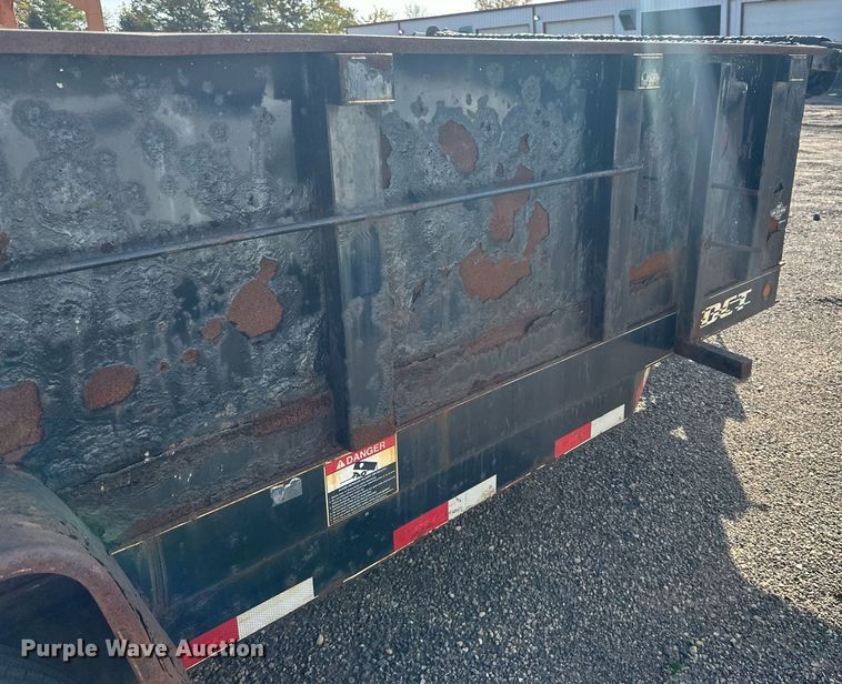 image for item EN2527 2015 DCT dump trailer