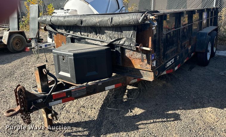 image for item EN2533 2016 DCT dump trailer