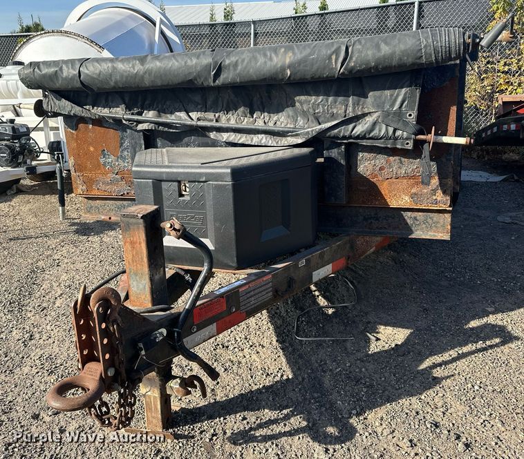 image for item EN2533 2016 DCT dump trailer