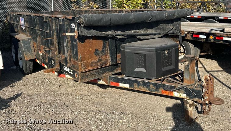 image for item EN2533 2016 DCT dump trailer