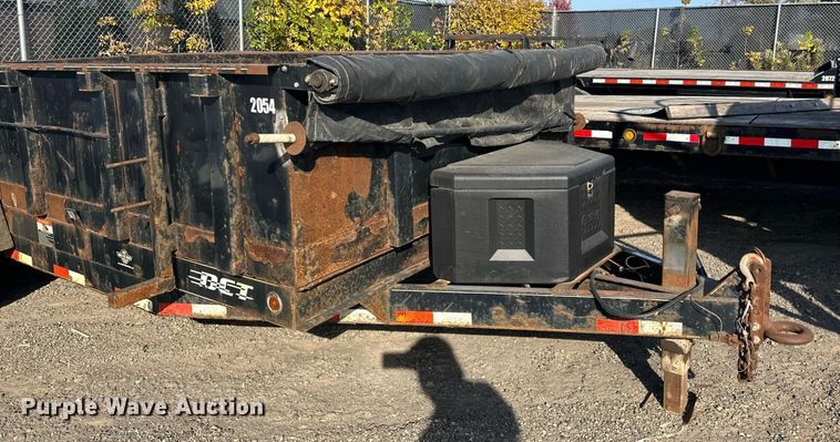 image for item EN2533 2016 DCT dump trailer