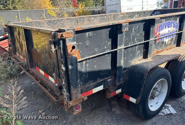 image for item EN2533 2016 DCT dump trailer