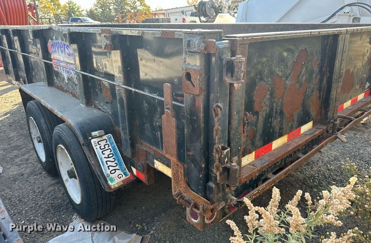 image for item EN2533 2016 DCT dump trailer