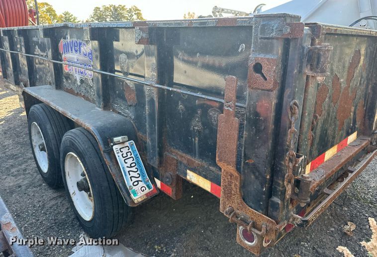 image for item EN2533 2016 DCT dump trailer