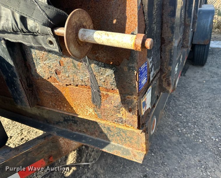 image for item EN2533 2016 DCT dump trailer