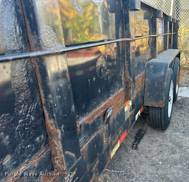 image for item EN2533 2016 DCT dump trailer