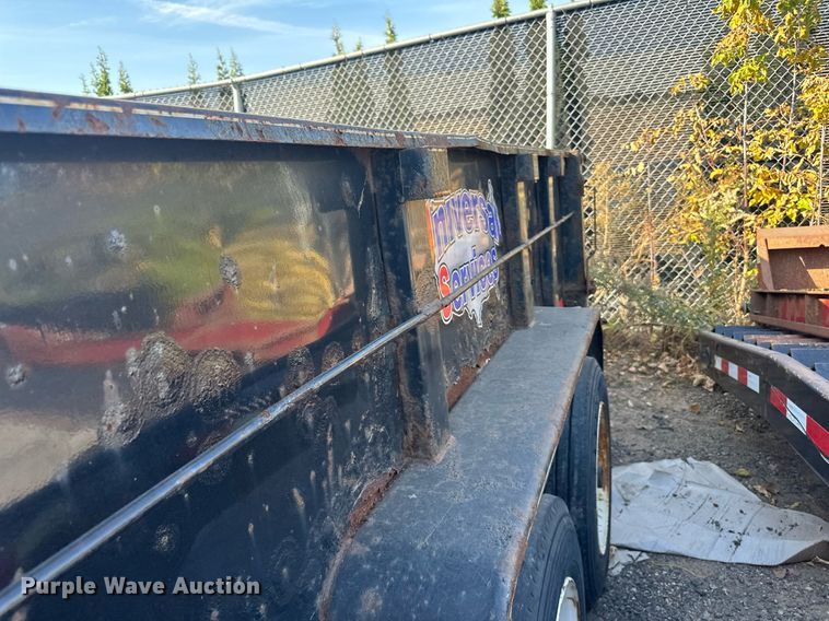 image for item EN2533 2016 DCT dump trailer