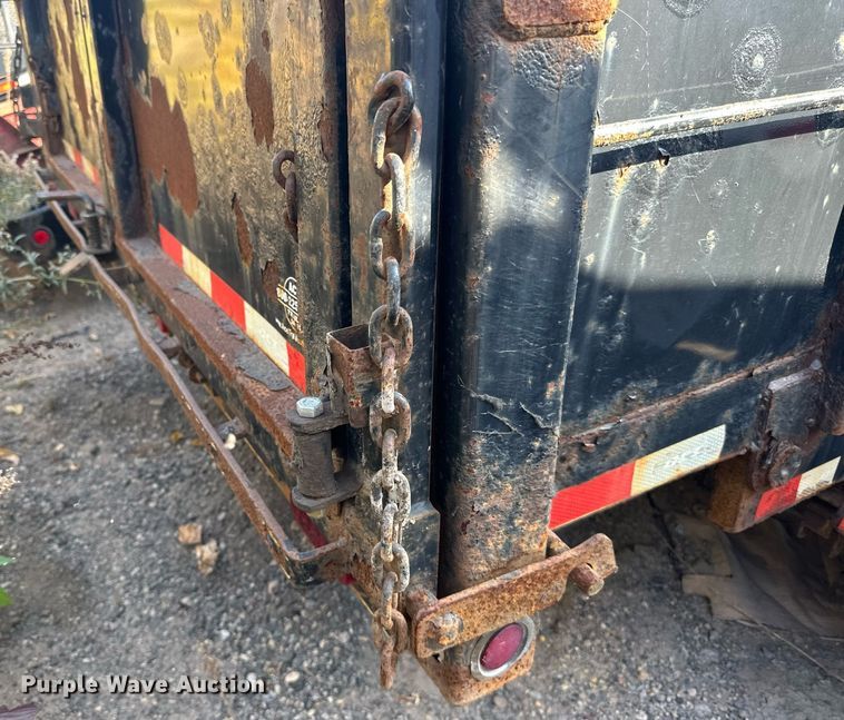 image for item EN2533 2016 DCT dump trailer