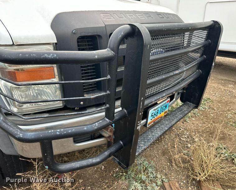 image for item EN2539 2008 Ford F550 Super Duty XL flatbed truck