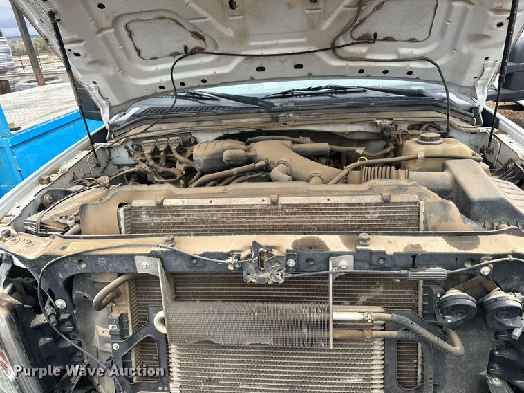 image for item EN2539 2008 Ford F550 Super Duty XL flatbed truck