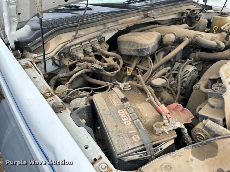 image for item EN2539 2008 Ford F550 Super Duty XL flatbed truck