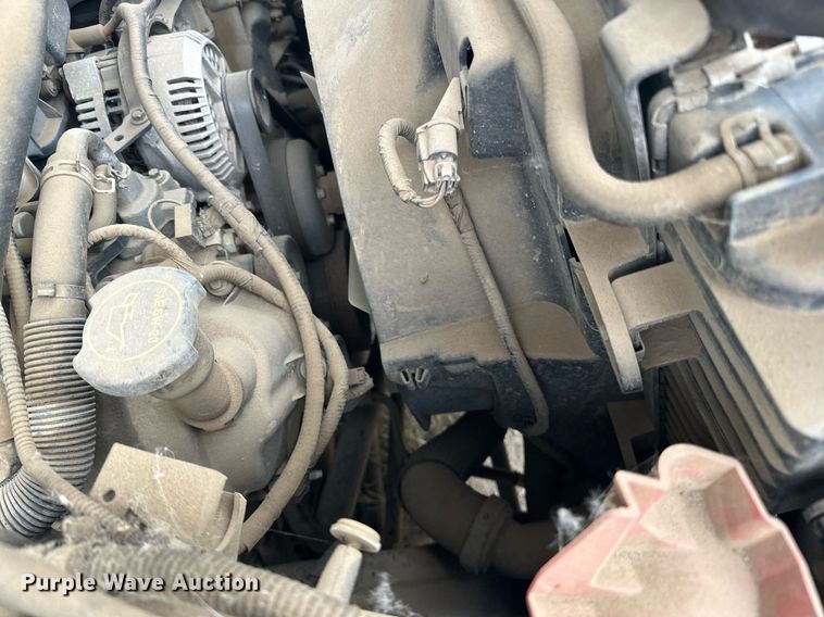 image for item EN2539 2008 Ford F550 Super Duty XL flatbed truck