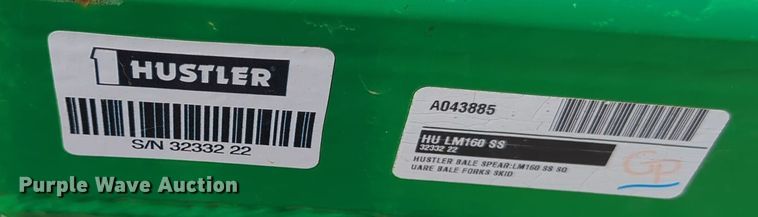 image for item EQ2401 Hustler LM160 bale spear