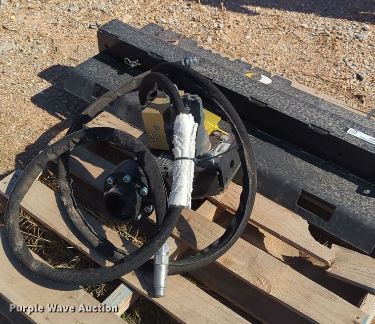 image for item EQ2407 Danuser T3 skid steer post driver