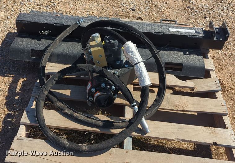 image for item EQ2407 Danuser T3 skid steer post driver