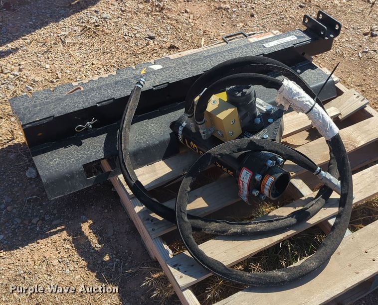 image for item EQ2407 Danuser T3 skid steer post driver