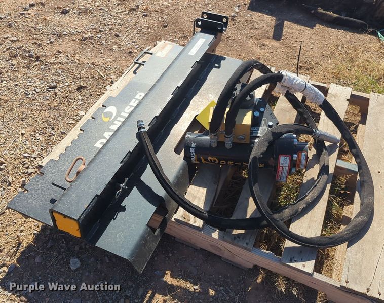 image for item EQ2407 Danuser T3 skid steer post driver