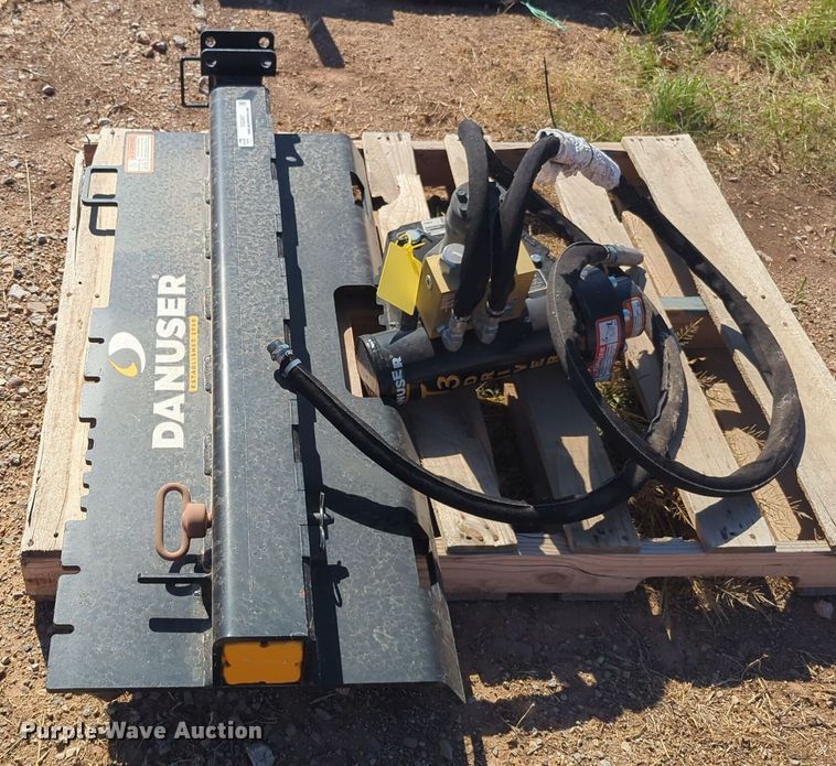 image for item EQ2407 Danuser T3 skid steer post driver