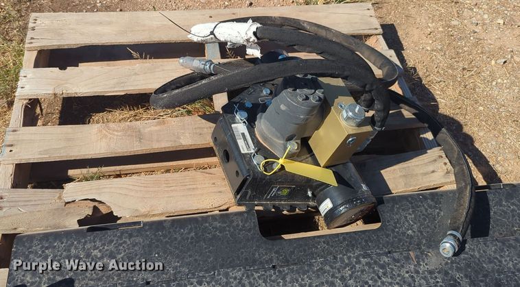 image for item EQ2407 Danuser T3 skid steer post driver