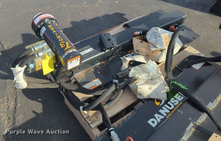 image for item EQ2443 Danuser T3 skid steer post driver