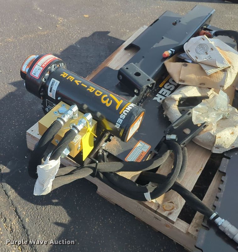 image for item EQ2443 Danuser T3 skid steer post driver