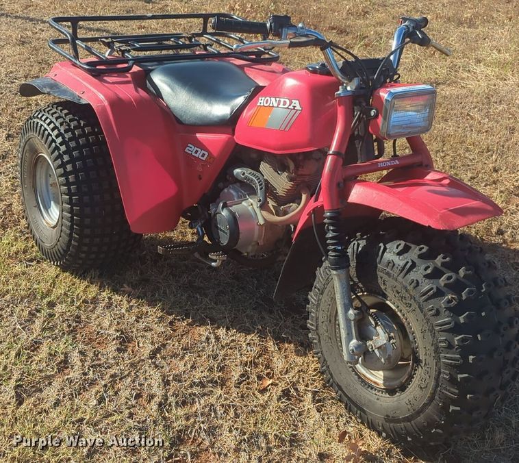 image for item EQ2445 1985 Honda  200M ATV