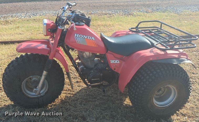 image for item EQ2445 1985 Honda  200M ATV