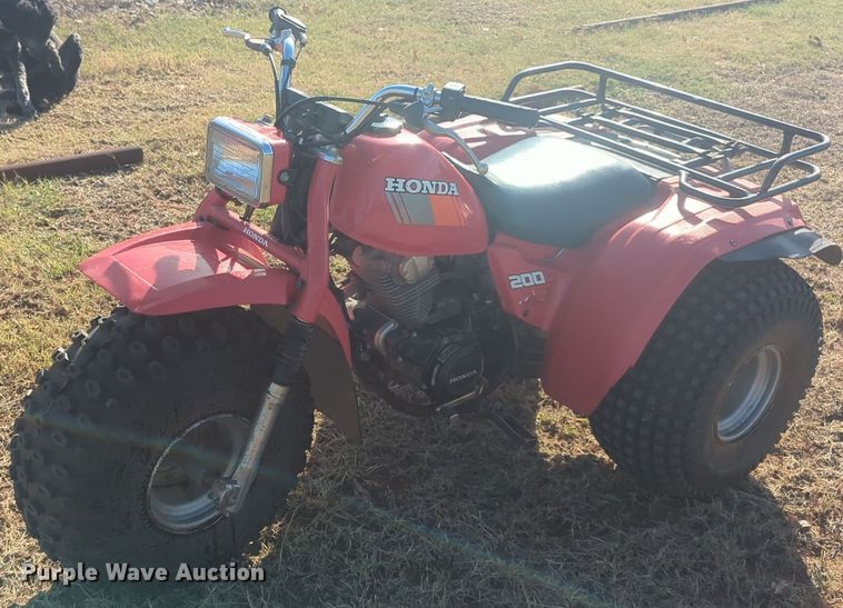 image for item EQ2445 1985 Honda  200M ATV