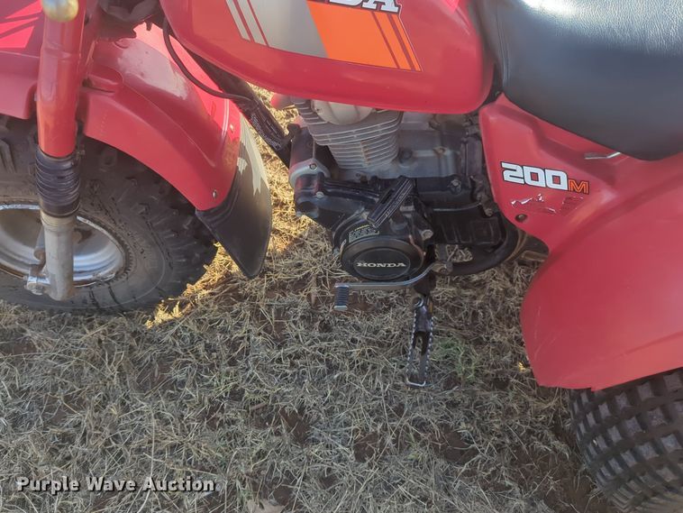 image for item EQ2445 1985 Honda  200M ATV