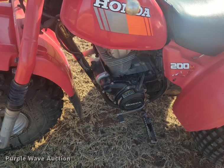 image for item EQ2445 1985 Honda  200M ATV