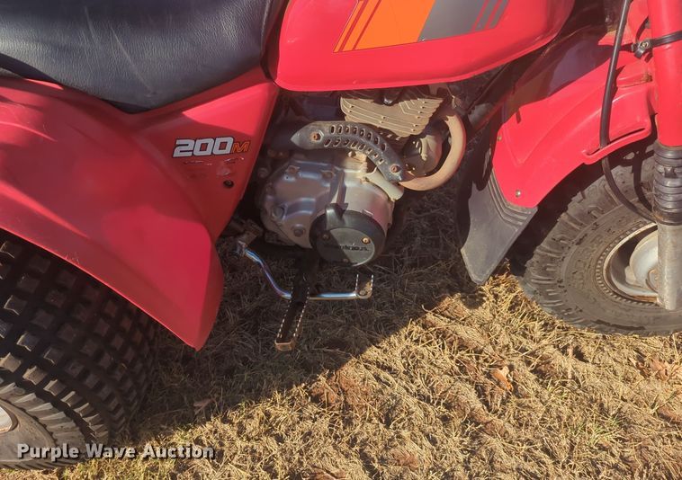 image for item EQ2445 1985 Honda  200M ATV