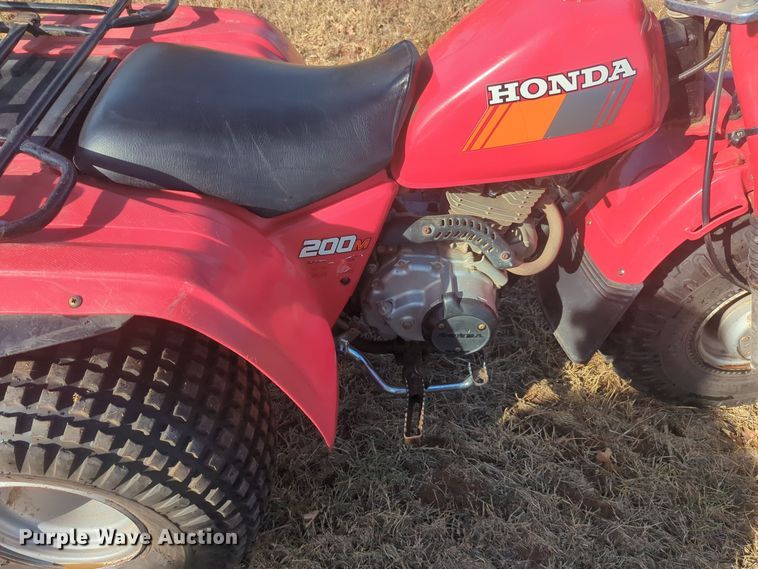 image for item EQ2445 1985 Honda  200M ATV