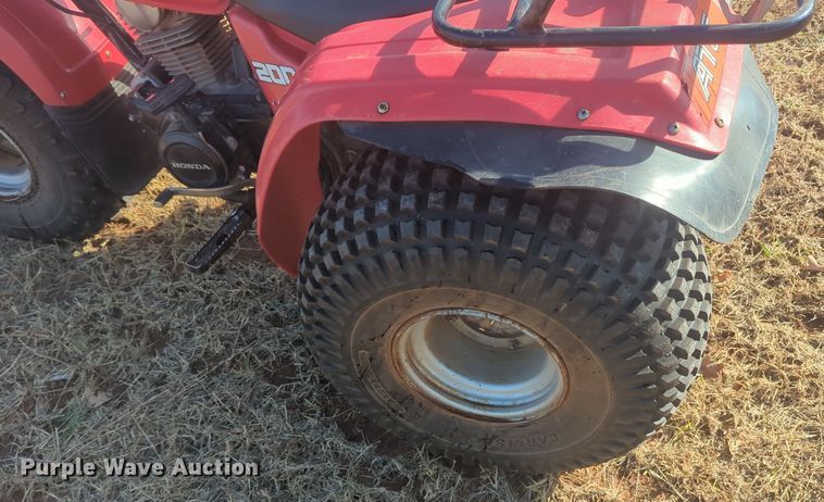 image for item EQ2445 1985 Honda  200M ATV