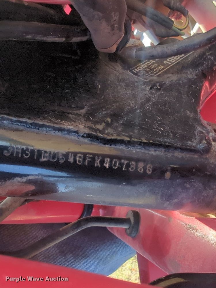 image for item EQ2445 1985 Honda  200M ATV