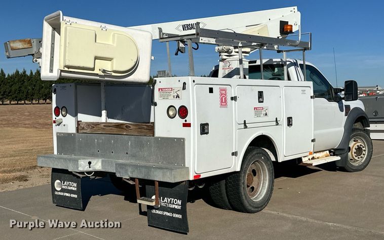 image for item ER8147 2008 Ford F450 Super Duty bucket truck