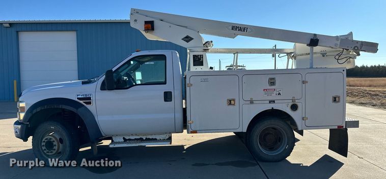 image for item ER8147 2008 Ford F450 Super Duty bucket truck