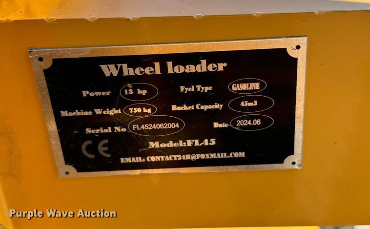 image for item IE9123 2024 FLand  FL45 wheel loader