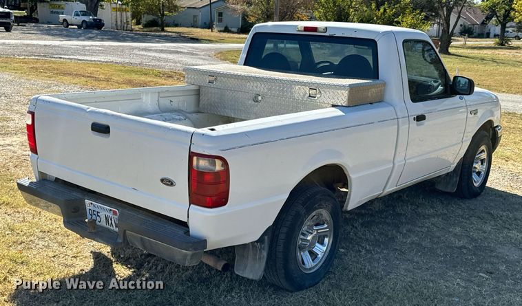 image for item JE9322 2003 Ford Ranger pickup truck