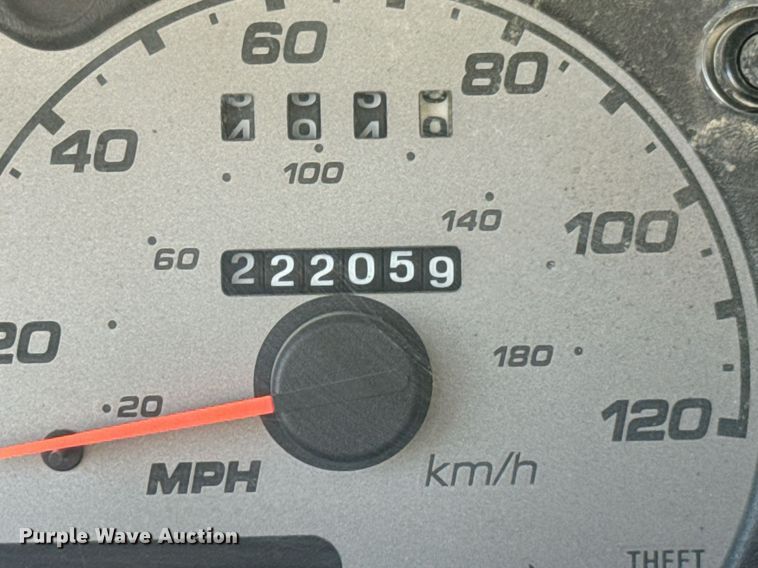 image for item JE9322 2003 Ford Ranger pickup truck