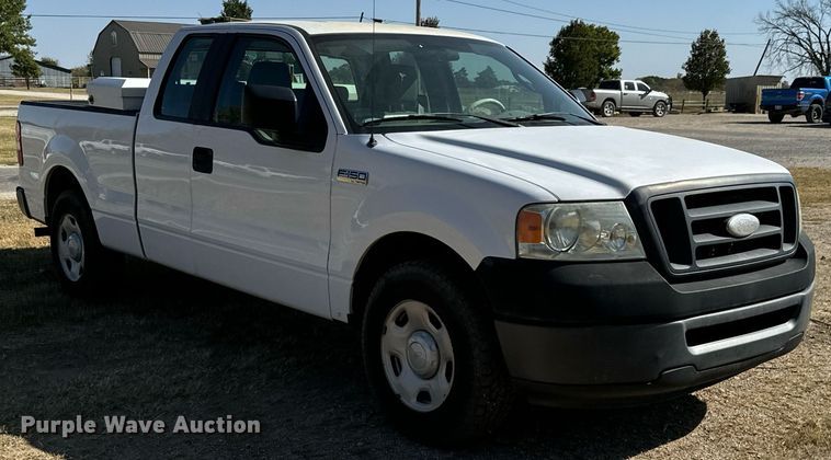 image for item JE9325 2008 Ford F150 SuperCab pickup truck