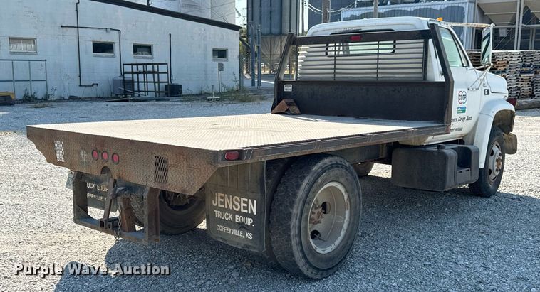 image for item JE9348 1989 Chevrolet C60 flatbed truck