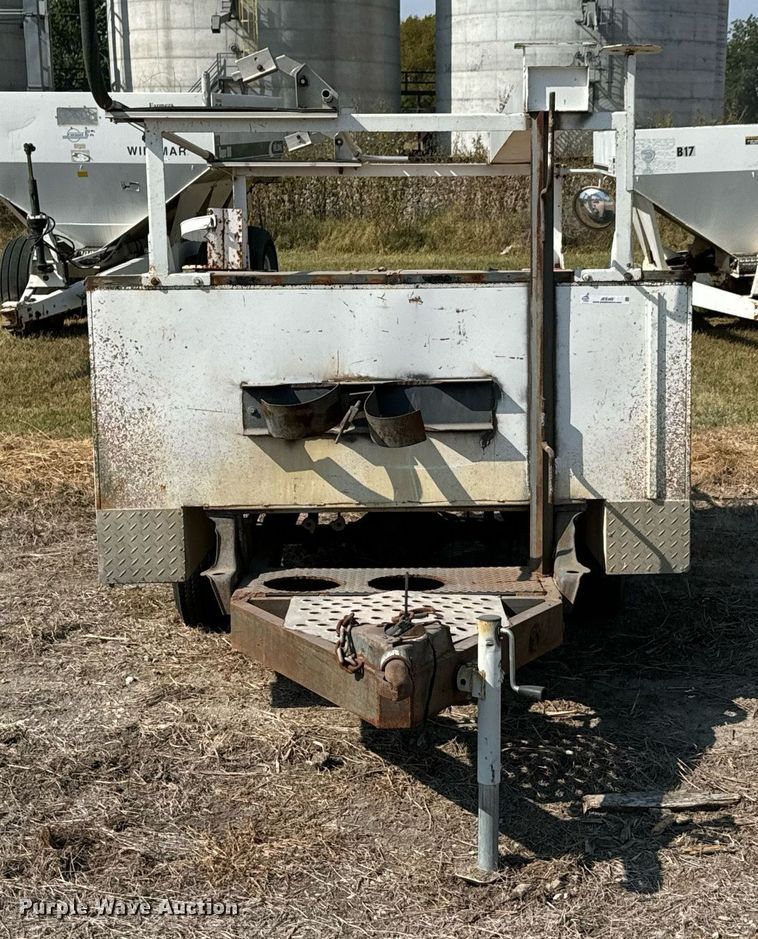 image for item JE9365 2006 Shop built utility bed trailer