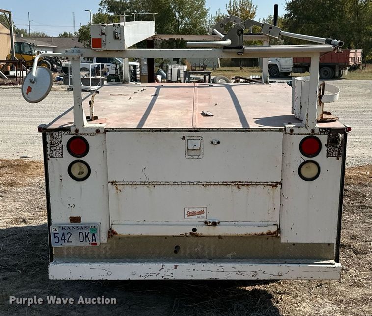 image for item JE9365 2006 Shop built utility bed trailer