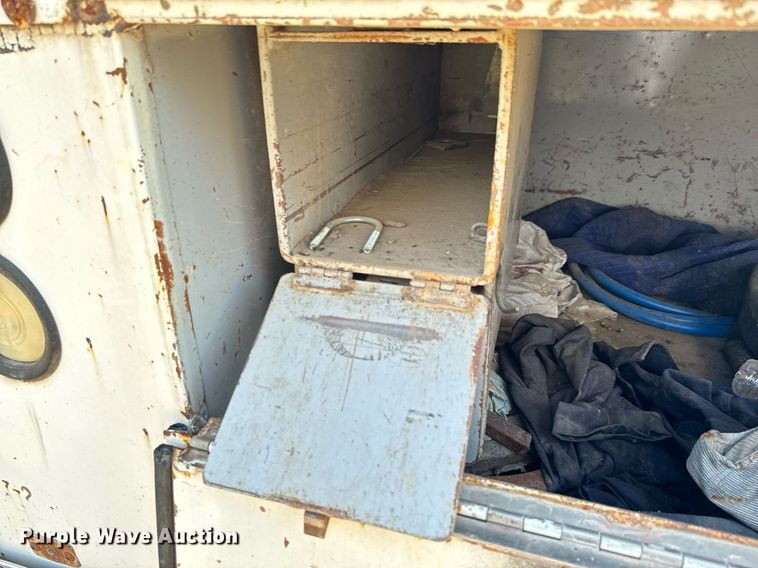 image for item JE9365 2006 Shop built utility bed trailer