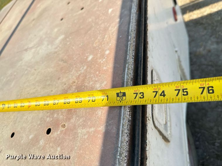 image for item JE9365 2006 Shop built utility bed trailer