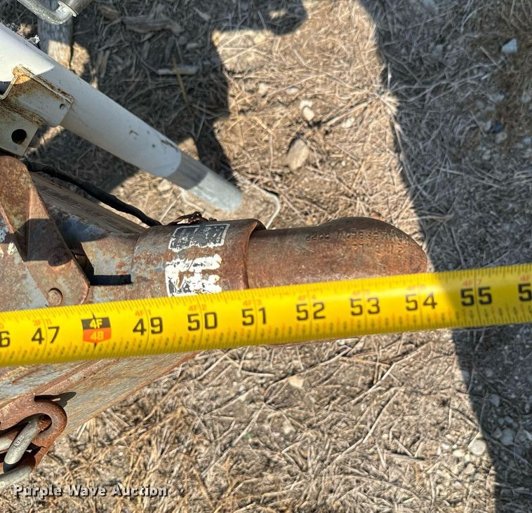 image for item JE9365 2006 Shop built utility bed trailer