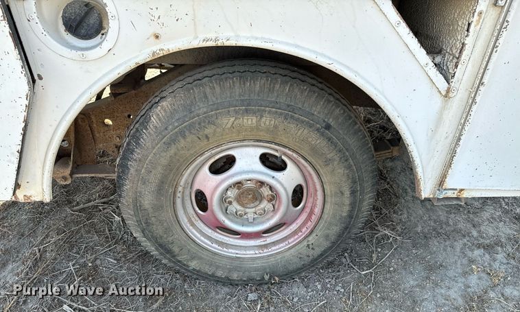 image for item JE9365 2006 Shop built utility bed trailer