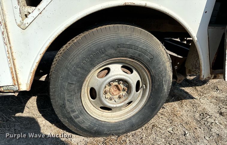 image for item JE9365 2006 Shop built utility bed trailer