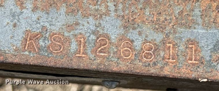 image for item JE9365 2006 Shop built utility bed trailer