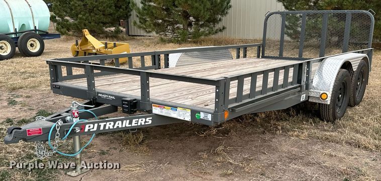 image for item MS9846 2023 PJ 1U20 utility trailer
